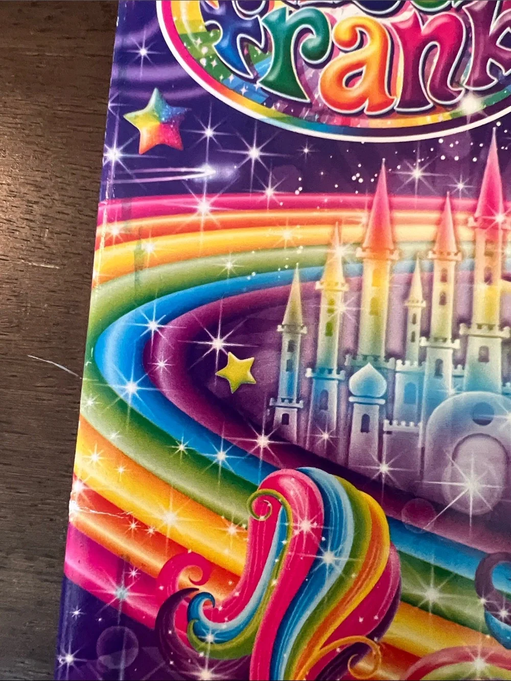 VTG Lisa Frank Notebook & 2019 Activity Book Lot Dash Dazzle Unicorn Rainbow